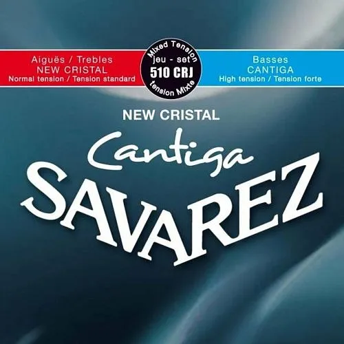 Savarez 510CRJ New Cristal Cantiga Комплект струн для классической гитары.